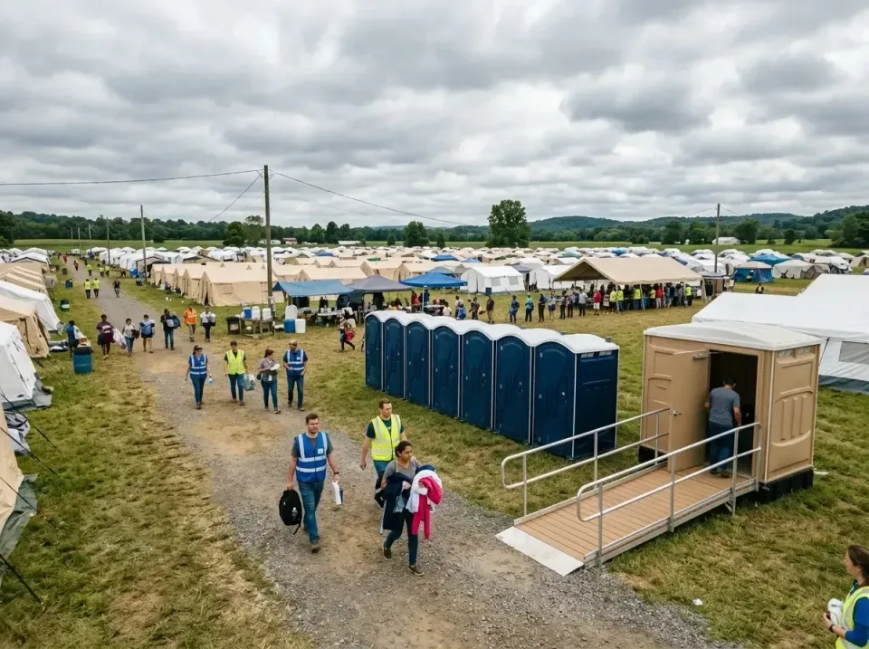 disaster-relief-camp-restrooms-010 — frequently asked questions, Dumpster & Portable Bathrooms Rental in Petersburg, WV